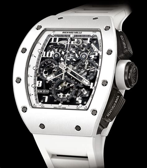 richard mille price white|richard mille wrist watch price.